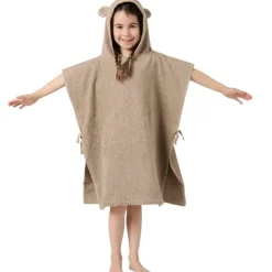 Badponcho, barn