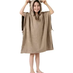 Badponcho, barn