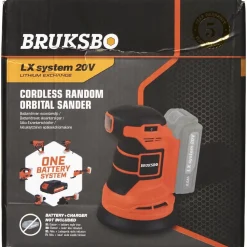 Batteridriven excenterslip Bruksbo LX System