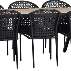 Bord Florens + 6 stolar Amalfi