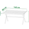 Bord Florens + 4 stolar Neapel