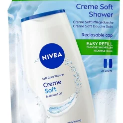 Duschkräm, refill Nivea