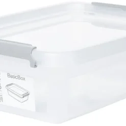Förvaringslåda med lock BasicBox