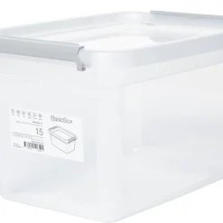 Förvaringslåda med lock BasicBox
