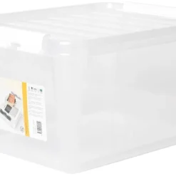 Förvaringslåda med lock Smartstore