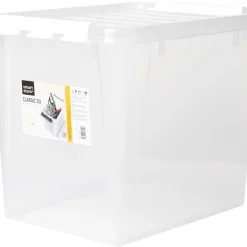 Förvaringslåda med lock Smartstore
