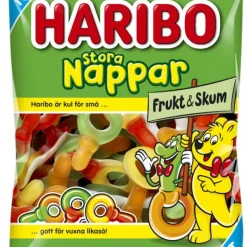 Godis Haribo Stora Nappar