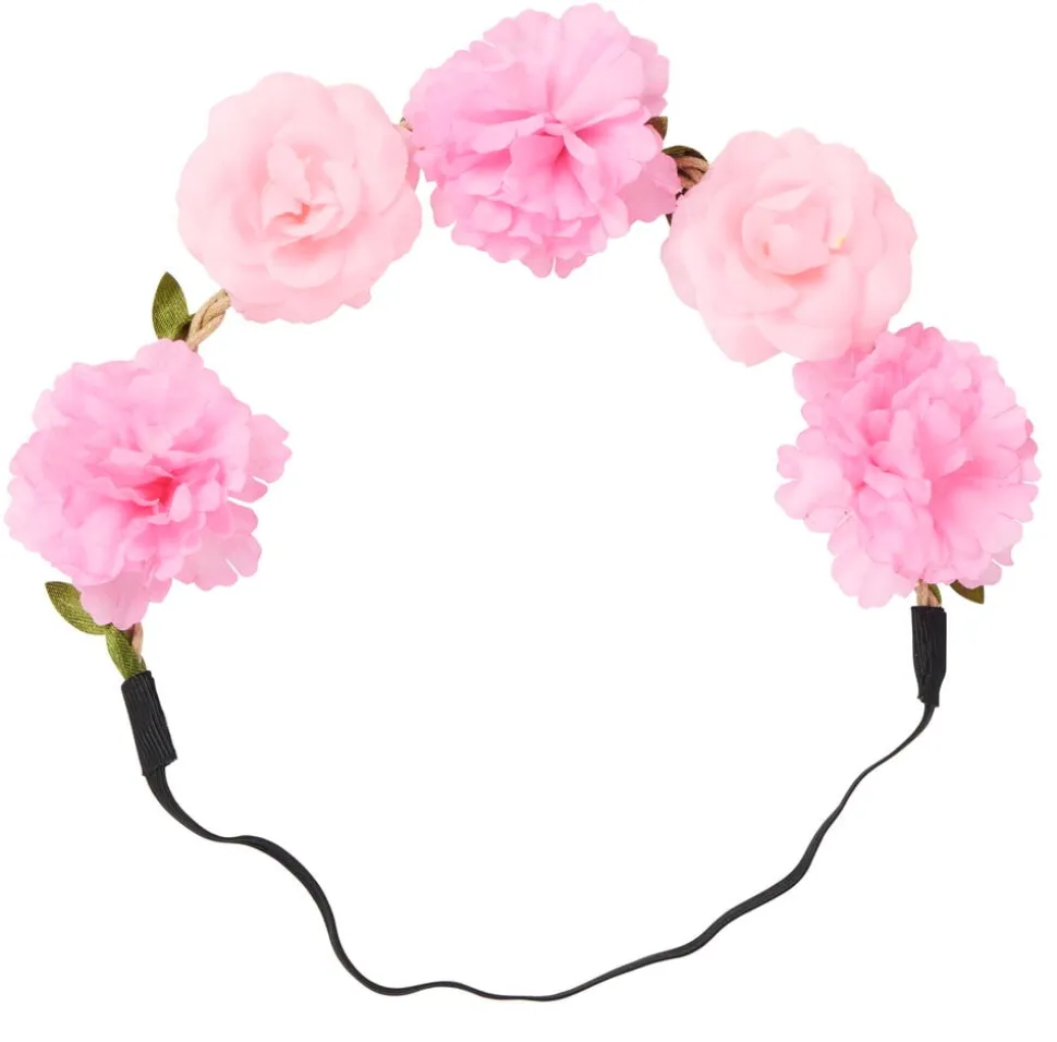Hårband med blommor