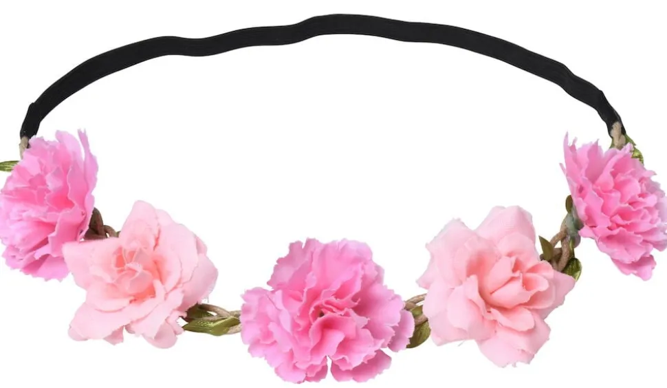 Hårband med blommor