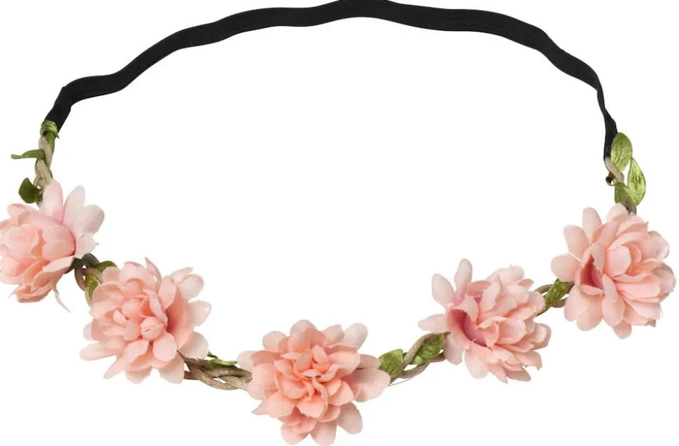 Hårband med blommor
