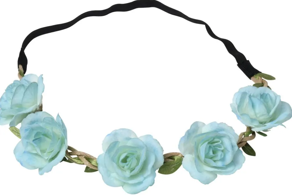 Hårband med blommor