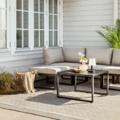 Loungeset Verona, 4 delar + bord