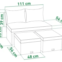 Loungesoffa Torino
