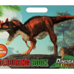 Målarbok Dinosaurie Expedition