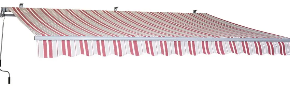 Terrassmarkis med vev
