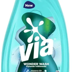 Tvättmedel, flytande Via Wonder Wash