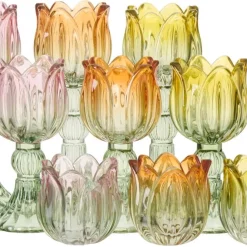 Värmeljushållare Tulip