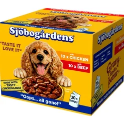 Våtfoder, hund Sjöbogårdens