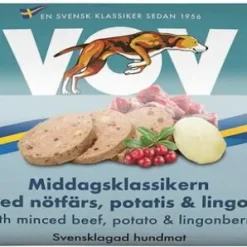 Våtfoder, hund VOV
