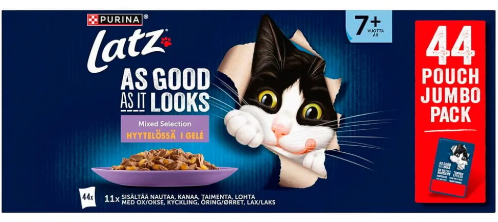 Våtfoder, katt Latz