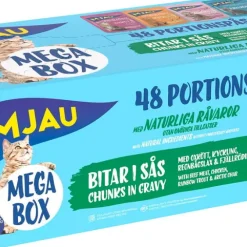Våtfoder, katt Mjau