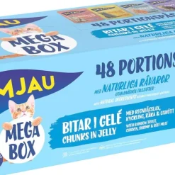 Våtfoder, katt Mjau